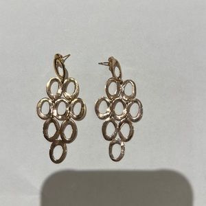 IPPOLITA Classico 18K Gold Open Oval
Cascade Earrings STYLE# GE020 EUC